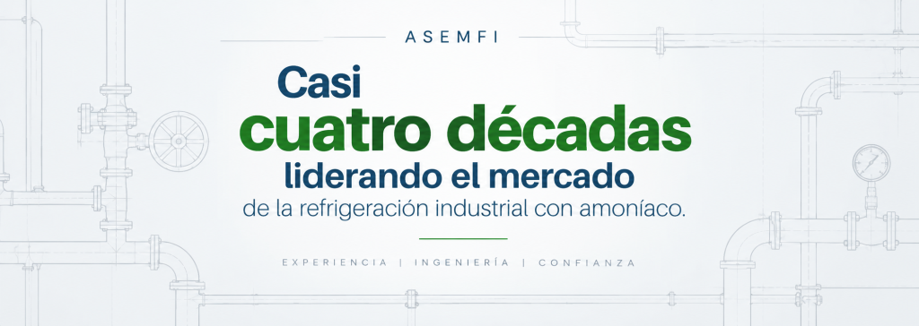 Casi cuatro décadas liderando el mercado de la refrigeración industrial con amoníaco